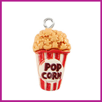 Resin hanger popcorn rood-nude